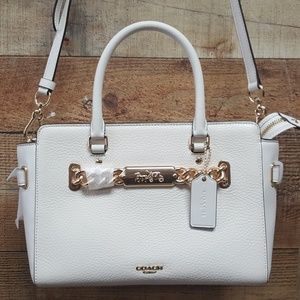 NWT Coach Blake Bag F31525 Chalk